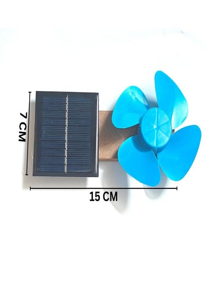 ESPtronics مجموعة أدوات مشروع تجريبي علمي من إي إس بترونيكس، عبارة عن لوحة شمسية جاهزة للتجميع، وطاحونة هوائية، وخلية 6 فولت، مناسبة لطلاب المدارس والأطفال. - Image 2